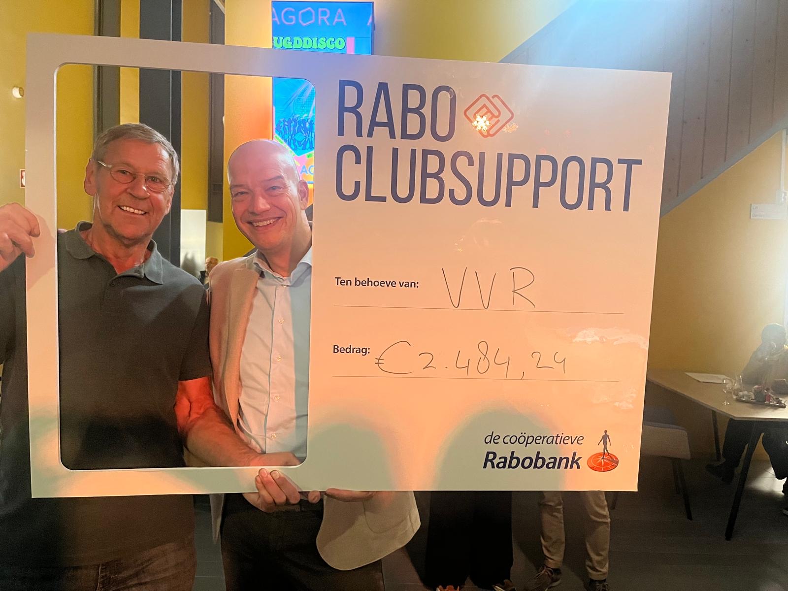 Fantastische opbrengst dankzij Rabo ClubSupport!