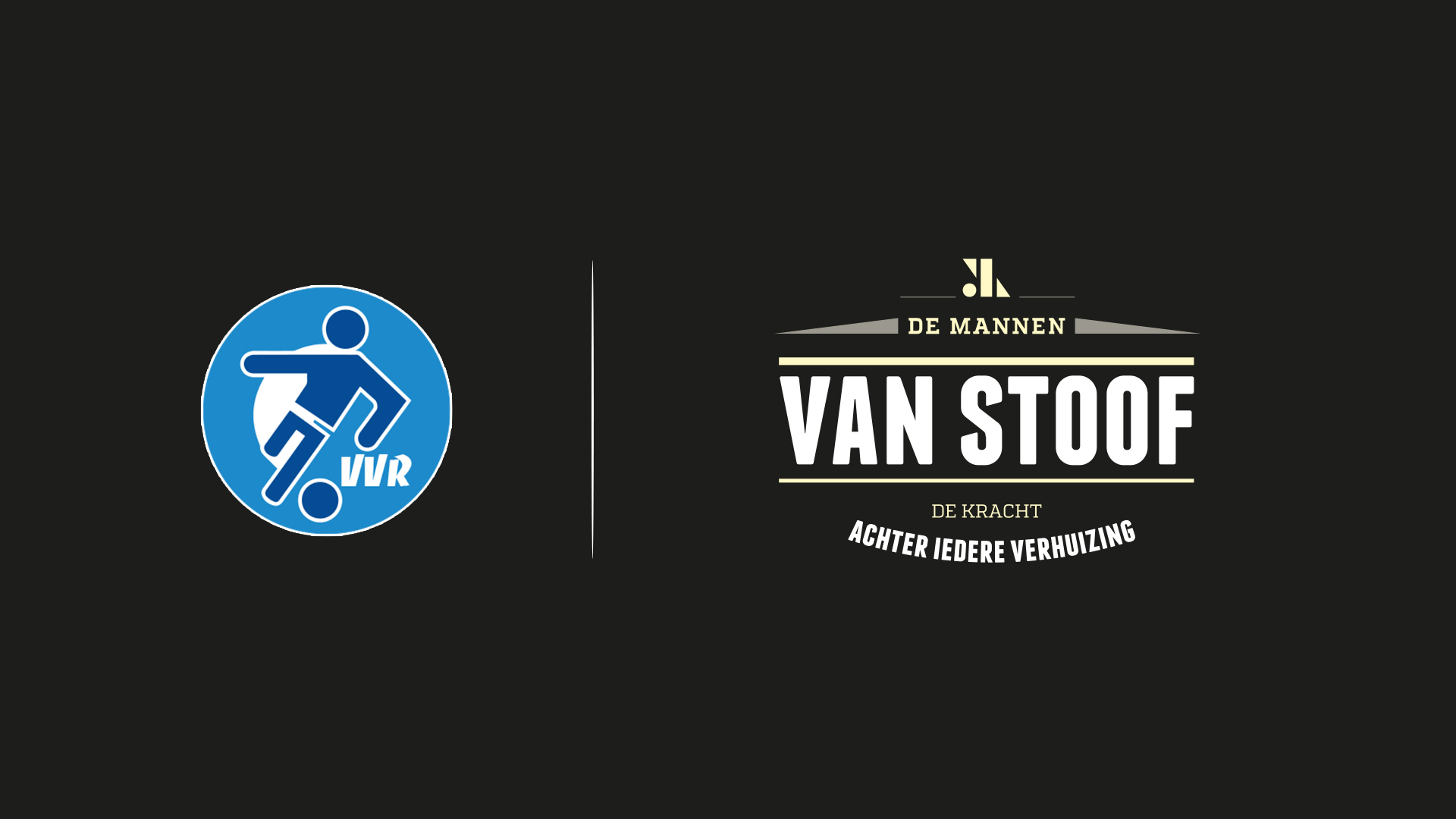 VVR verwelkomt De Mannen van Stoof als nieuwe sponsor