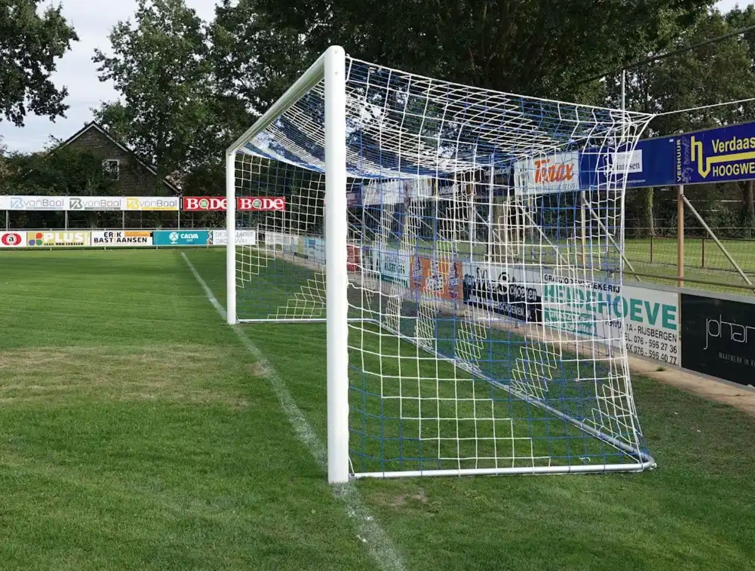 Nieuwe goals op het A-veld!