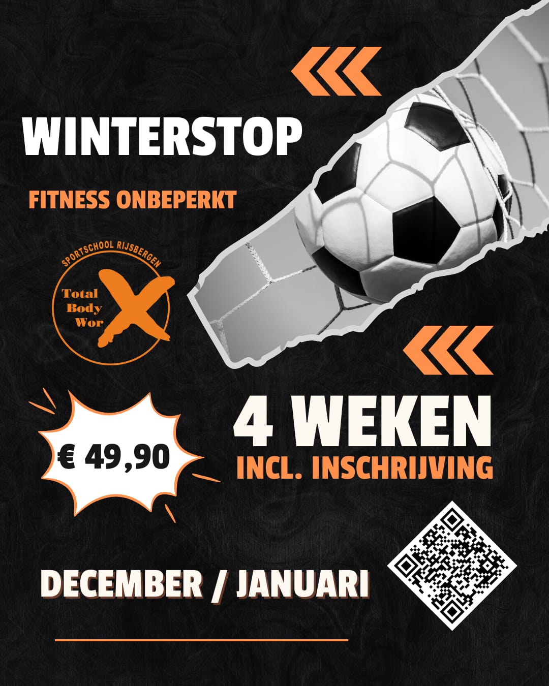 Total Body Worx aanbieding voor leden