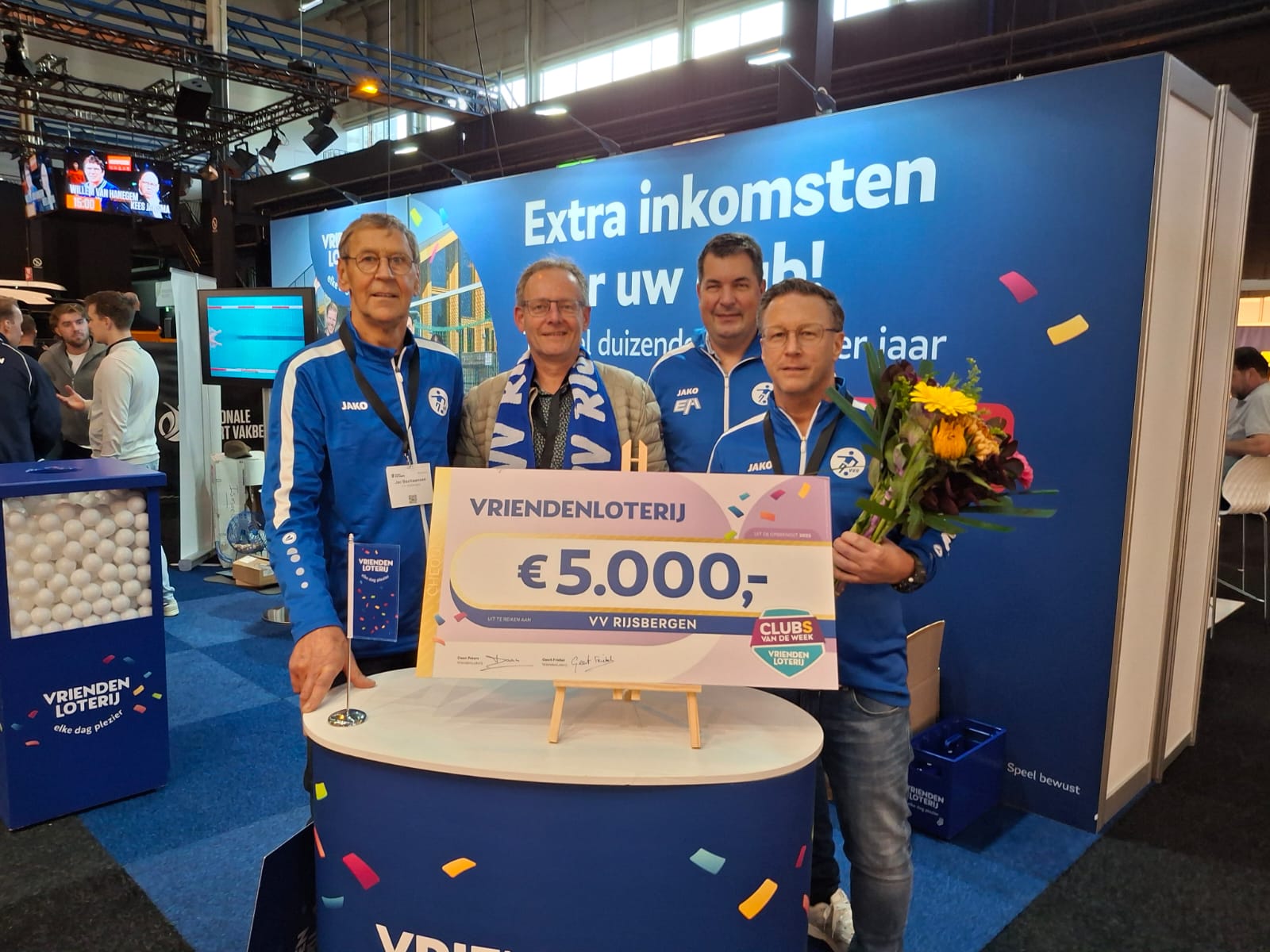 V.V.R. uitgeroepen tot Club van de Week bij de VriendenLoterij!